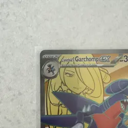 Pokemon TCG Cynthia's Garchomp ex 215/182 Sv10: Destined Rivals Holo NM/M - Image 3