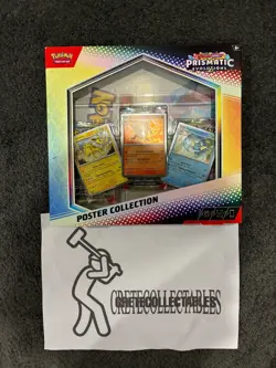 Pokemon TCG Prismatic Evolutions Poster Collection SEALED FREE AU SHIPPING - Image 1