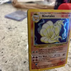 Pokemon TCG Ninetails Holo Card 1999 Base Set 12/102 Rare - Image 2