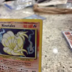 Pokemon TCG Ninetails Holo Card 1999 Base Set 12/102 Rare - Image 5