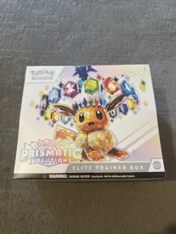 Pokemon TCG Prismatic Elite Trainer box & Super Premium Collection Bundle - Image 2