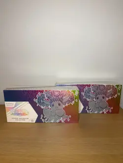2x Pokemon TCG Prismatic Evolutions Super Premium Collection SPC SEALED IN HAND - Image 1
