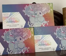Pokemon TCG Prismatic Evolutions Super-Premium Collection Box Eevee English - Image 1