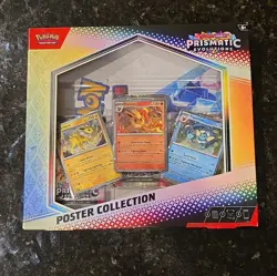 Pokemon TCG Prismatic Evolutions Poster Collection Box Eevee - Image 1