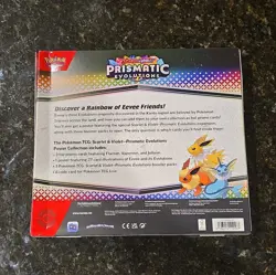 Pokemon TCG Prismatic Evolutions Poster Collection Box Eevee - Image 2