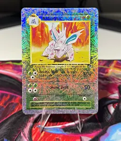 Pokemon TCG Nidorino 50/110 Legendary Collection Reverse Holo English 2002 60 HP - Image 1