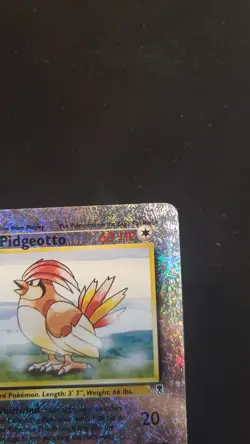 2002 Pokemon Pidgeotto 34/110 Legendary Collection Reverse Holo WotC MP - Image 3