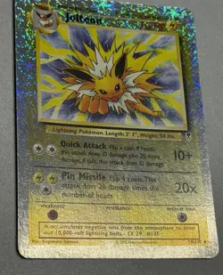 Pokemon TCG Jolteon 14/110 Legendary Collection Reverse Holo 2002 - Image 2
