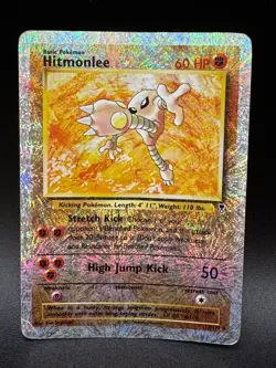 Pokemon 2002 Hitmonlee 13/110 Legendary Collection Reverse Foil Wotc English - Image 1