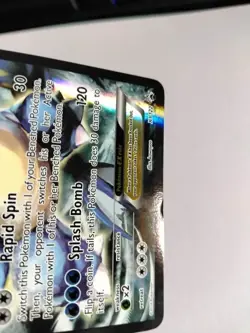 Pokemon TCG - Full Art Holo Blastoise EX XY122 - Black Star Promo - Generations - Image 3