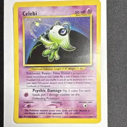 Celebi 3/64 Neo Revelation Holo Rare Unlimited 2000 English 50 HP Basic - HP - Image 1