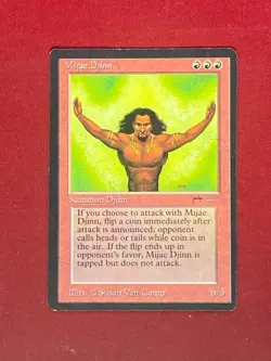 MTG Mijae Djinn Arabian Nights Magic the Gathering - Image 1