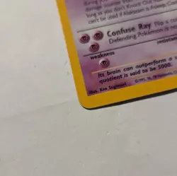 Pokemon TCG WOTC Base Set Alakazam 1/102 Holo Rare 1999 English 80 HP - Image 5