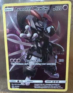 The Pokemon Company Pokemon TCG Armored Mewtwo SM228 Holo Promo HP 120 Eng 2019 - Image 1