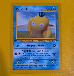 The Pokemon Company Pokemon TCG Psyduck 79/105 Neo Destiny 1st Ed Regular 50 HP - Image 1