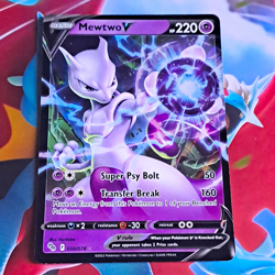 The Pokemon Company Pokemon TCG Mewtwo V 030/078 Ultra Rare Holo English HP 220 - Image 1