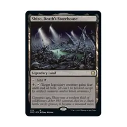 WOTC Commander: Dominaria United Shizo, Death's Storehouse (R) NM - Image 1