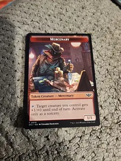 MTG - Mercenary/Plot - Outlaws of Thunder Junction NM/M - Image 1