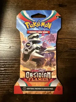 Pokemon TCG - Scarlet and Violet - Obsidian Flames Booster Pack SEALED - Image 1