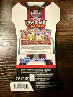 Pokemon TCG - Scarlet and Violet - Obsidian Flames Booster Pack SEALED - Image 2