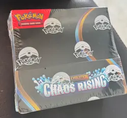 Pokemon TCG Mega Evolution Chaos Rising Booster Box Factory Sealed 36 Packs New⁠ - Image 3
