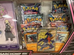 Pokemon TCG Cynthia's Garchomp ex Premium Collection Box Sealed Some Box Wear - Image 2