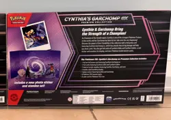 Pokemon TCG Cynthia's Garchomp ex Premium Collection Box Sealed Some Box Wear - Image 3