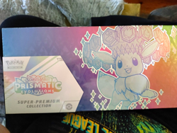 Pokemon TCG Scarlet & Violet Prismatic Evolutions Super-Premium Box Eevee 2025 - Image 1