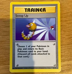 Wizards of the Coast Pokemon TCG Base Set Scoop Up 78/102 English - Image 1