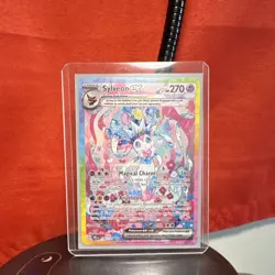 pokemon tcg sylveon ex 156/131 prismatic evolutions SIR holo eng 270 HP - Image 1