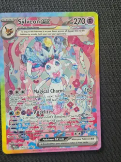 Sylveon EX Prismatic Evolutions Holo Card 156/131 NM Condition Pokemon TCG - Image 2