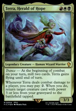 Commander: FINAL FANTASY #4 Terra, Herald of Hope Foil - Image 1