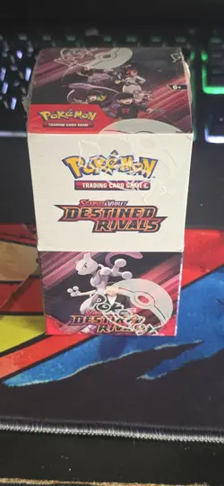 Pokemon TCG Destined Rivals Half Booster Box 18-pack FACTORY SEALED - Image 1