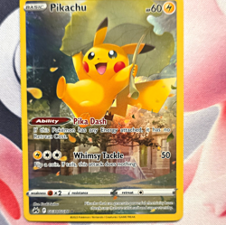 Pokemon TCG Pikachu GG30/GG70 Crown Zenith Galarian Gallery Ultra Rare Holo Eng - Image 1