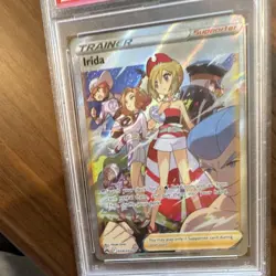 Pokemon Irida Full Art Ultra Rare Holo Crown Zenith GG63/GG70 PSA 10 2023 - Image 3