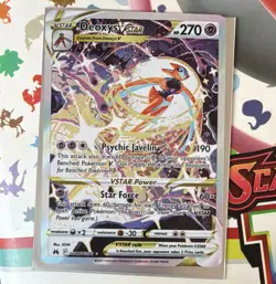 Pokemon TCG Deoxys VSTAR GG46/GG70 Crown Zenith GG Full Art Holo UR EN 2023 - Image 1