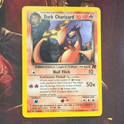 Dark Charizard 4/82 Holo Team Rocket 2000 Vintage Pokemon Card HP - Image 1