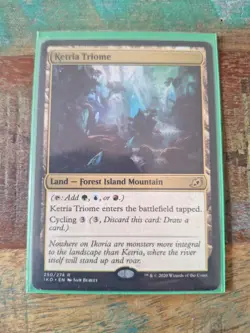 MTG Ketria Triome Ikoria: Lair of Behemoths 250/274 Regular Rare Card NM - Image 1