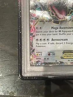 Pokemon XY Rayquaza EX 2015 Black Star Promo Card XY69 PSA 1 RARE LOW POP 142 - Image 4