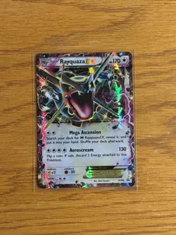 Pokemon TCG Rayquaza EX XY69 Holo Black Star Promo Card - Image 5