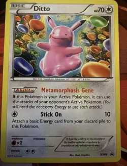 Ditto XY40 XY Black Star Promos Holo Pokemon Trading Card TCG - Image 1