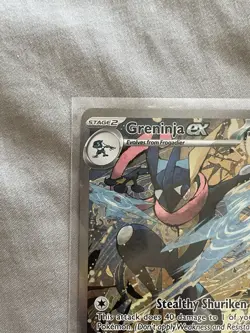 Greninja EX SVP 132 Shrouded Fable Black Star Promo Plus Holos Card NM Pokemon - Image 2