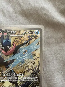 Greninja EX SVP 132 Shrouded Fable Black Star Promo Plus Holos Card NM Pokemon - Image 3