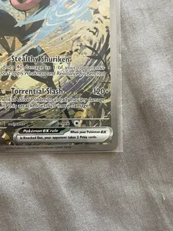 Greninja EX SVP 132 Shrouded Fable Black Star Promo Plus Holos Card NM Pokemon - Image 4