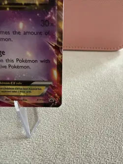 Pokemon Mewtwo EX TCG Black Star Promo Card XY 107 NM - Image 4