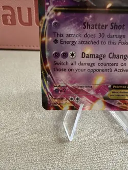 Pokemon Mewtwo EX TCG Black Star Promo Card XY 107 NM - Image 5