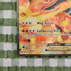 Charizard EX XY121 Black Star Promo Holo Full Art Pokemon Card - Image 5