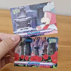 Topps Pokemon The Movie 2000 - Introductions & Two Treasures - Slowking -2 Cards - Image 3