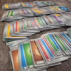 450+ POKEMON Basic & Holo Energy Cards Bulk Lot TCG 32oz Authentic - Image 4