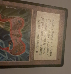 Flying Carpet HP Arabian Nights MTG Magic the Gathering - Image 4